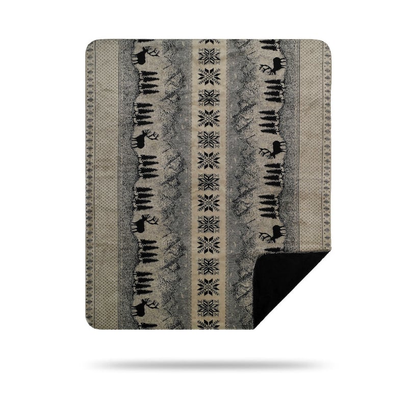 Denali Black Forest Friends/Black Blanket