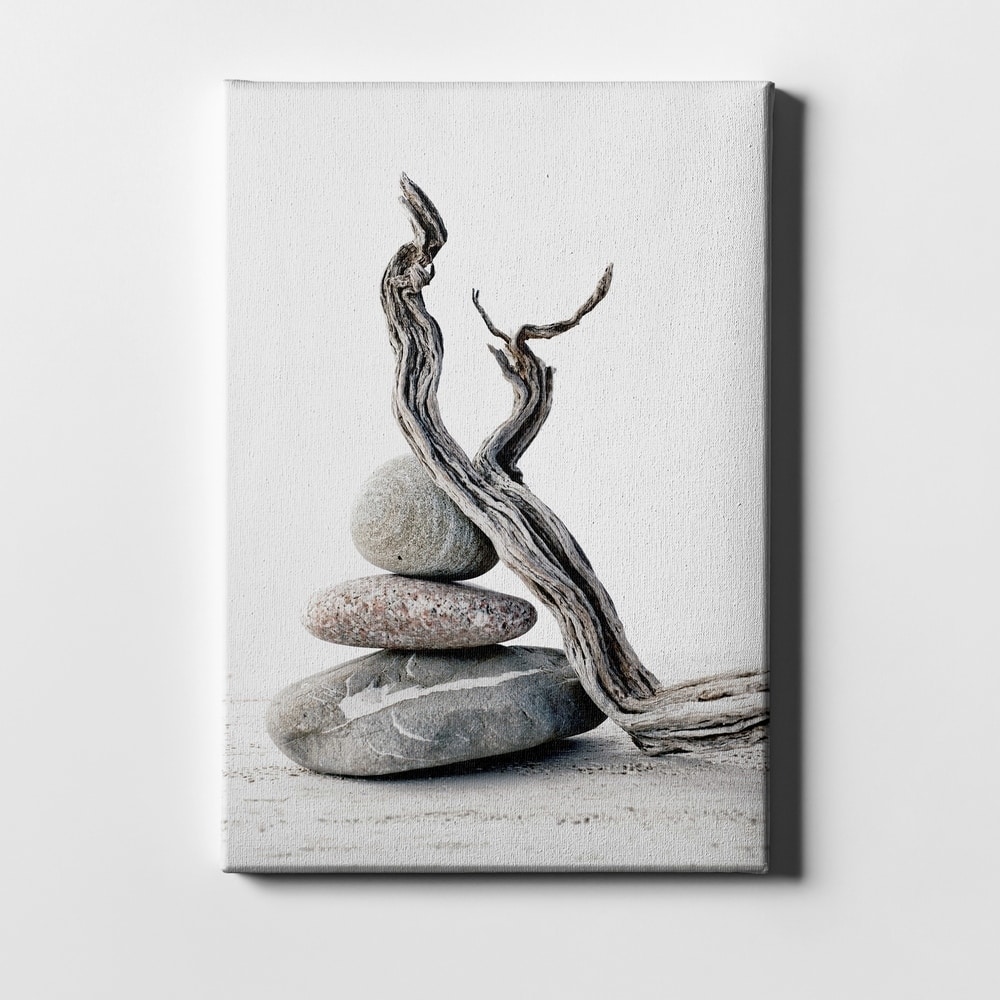 Epic Graffiti "Elemental Zen" by Elena Ray Giclee Canvas Wall Art, 12"x18"