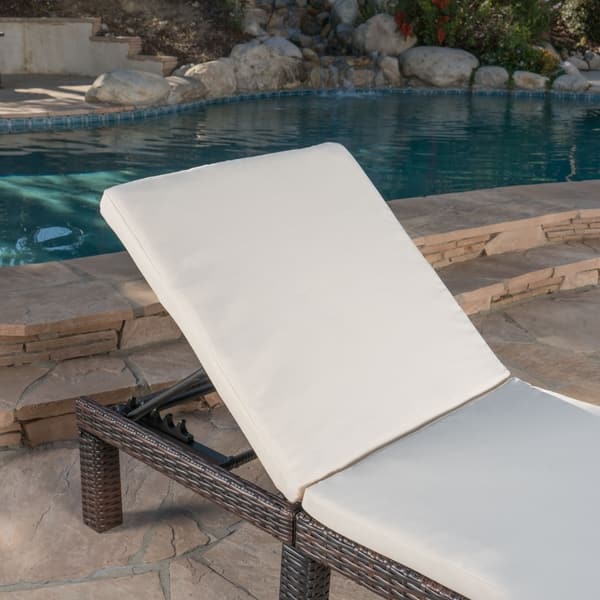 Jamaica Outdoor Water Resistant Chaise Lounge Cushion Jamaica Outdoor Water Resistant Chaise Lounge Cushion
