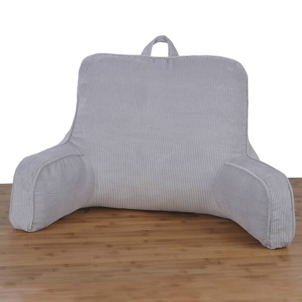 Shop Serenta Cotton Corduroy Lounger Bed Rest Pillow Adjustable