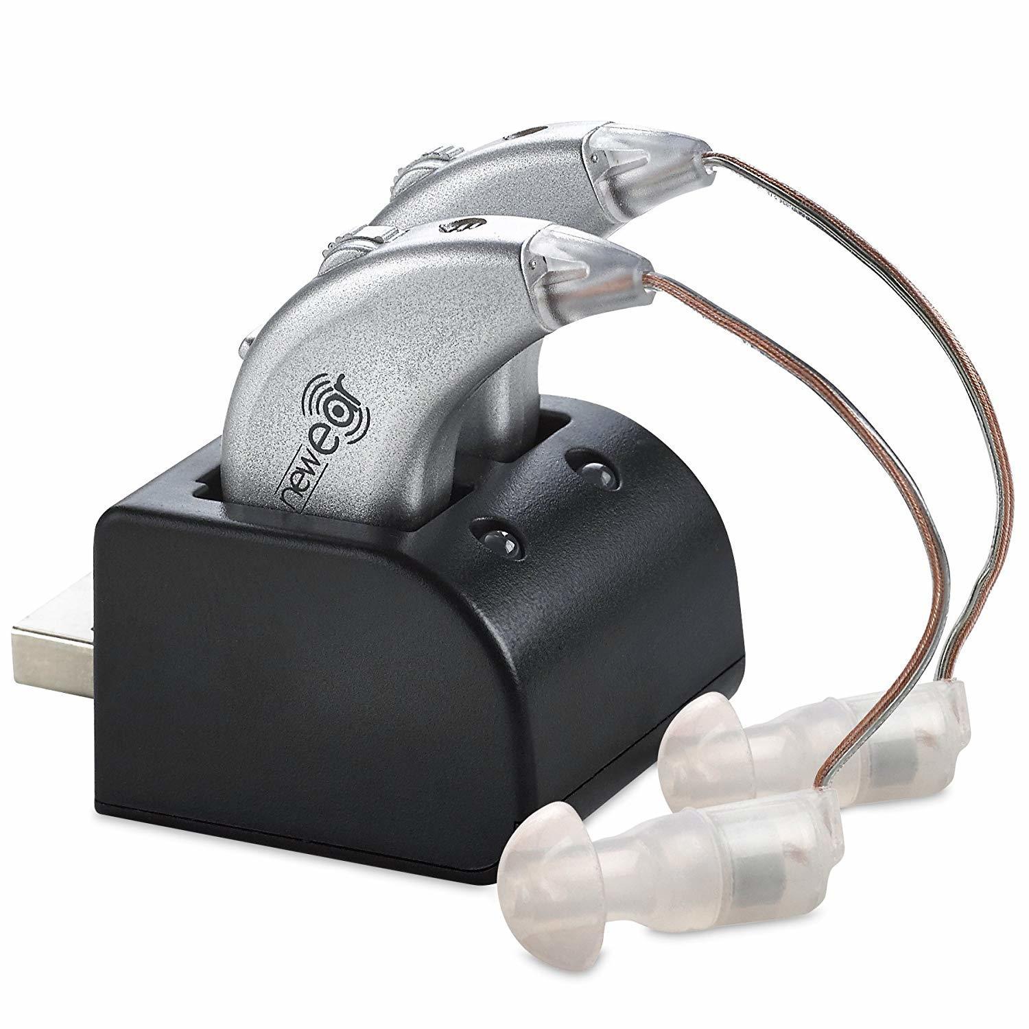 BTE Hearing Amplifier and Digital Sound Enhancer with Noise Reducing Feature a Smaller /& Discreet Digital Ear Amplification Device// Pair by MEDca Behind the Ear Sound Amplifier