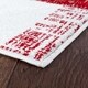 preview thumbnail 4 of 6, Sevita Whimsical Sliding Squares Cream / Red Kids Area Rug ( 4'8" Round ) - 4'8" Round