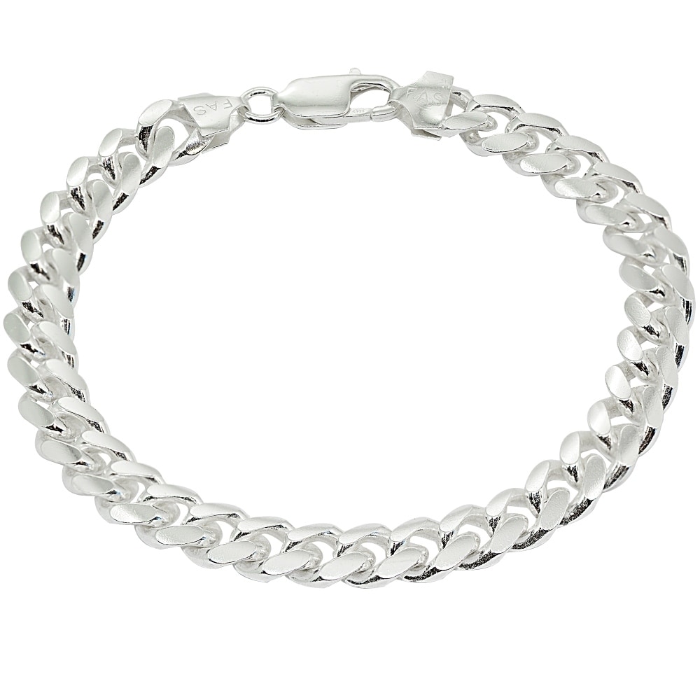 Netsilver 362115 Mens Solid Sterling Silver Cuban Chain Link Bracelet 8.5 by Fronay Co Mens Solid Sterling Silver Cuban Chain Link Bracelet 8.5 by Fronay Co Netsilver 362115 Mens Solid Sterling Silver Cuban Chain Link Bracelet 8.5 by Fronay Co Mens Solid Sterling Silver Cuban Chain Link Bracelet 8.5 by Fronay Co