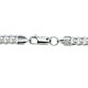 preview thumbnail 2 of 2, Mondevio 8mm Miami Cuban Curb Link Chain Bracelet in Sterling Silver (8.5 & 9 Inches)