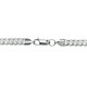 preview thumbnail 2 of 2, Mondevio 6mm Miami Cuban Curb Link Chain Bracelet in Sterling Silver (8, 8.5, 9 Inches)