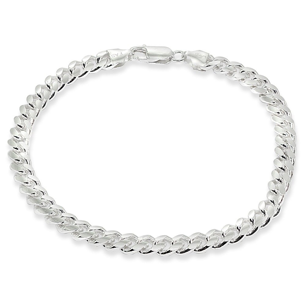 8.5 inch sterling silver bracelet