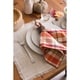 preview thumbnail 31 of 30, Design Imports Natural Embroidered Fall Leaves Napkin Set (Set of 6)
