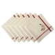 preview thumbnail 1 of 30, Design Imports Natural Embroidered Fall Leaves Napkin Set (Set of 6) Natural