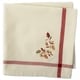 preview thumbnail 2 of 30, Design Imports Natural Embroidered Fall Leaves Napkin Set (Set of 6)