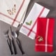 preview thumbnail 18 of 30, Design Imports Natural Embroidered Fall Leaves Napkin Set (Set of 6)