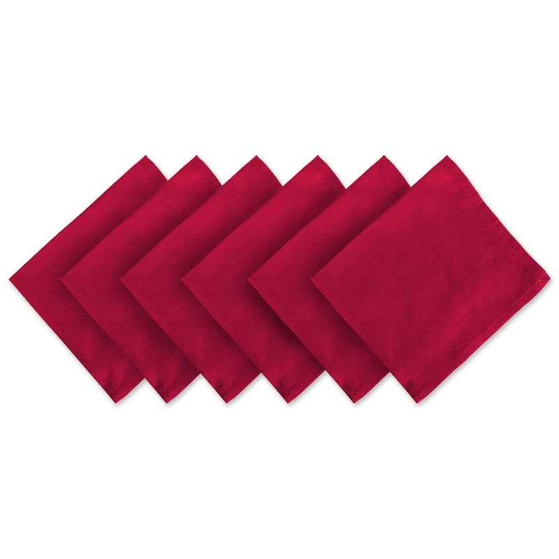 Design Imports Cotton Napkin Set (Set of 6)