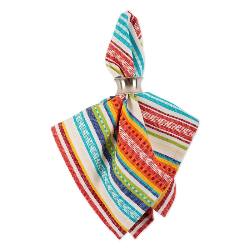 Design Imports Spring Plaid Napkin Set (Set of 6)