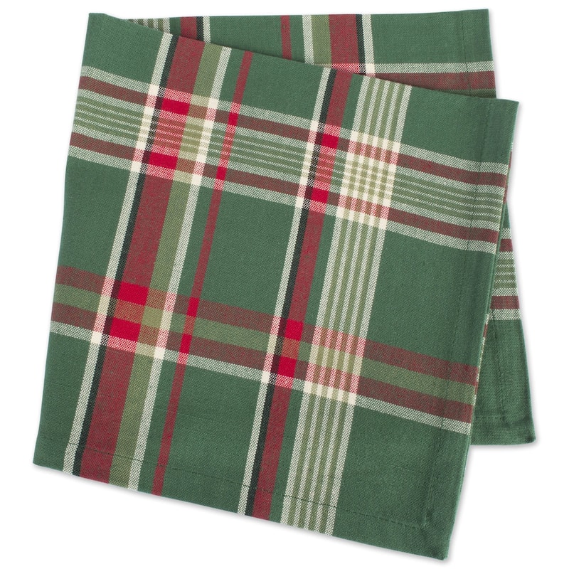 Design Imports Campfire Plaid Napkin Set (Set of 6)