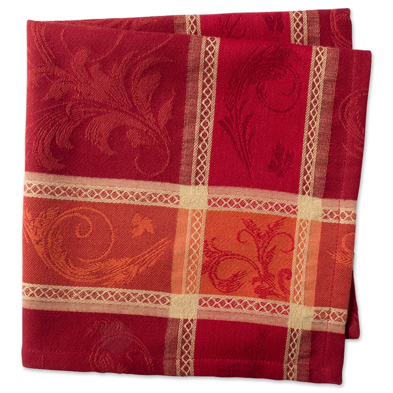 Design Imports Campfire Plaid Napkin Set (Set of 6)