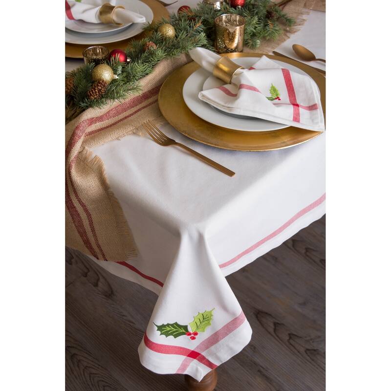 Design Imports Campfire Plaid Napkin Set (Set of 6)
