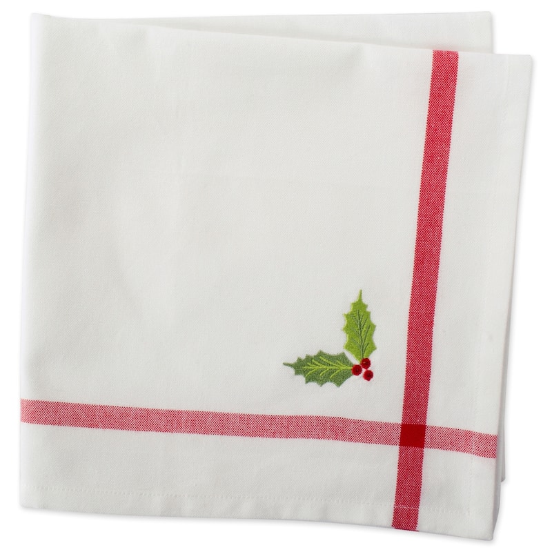 Design Imports Campfire Plaid Napkin Set (Set of 6)