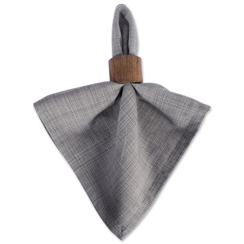 Design Imports Variegated Gray Napkin Set (Set of 6)