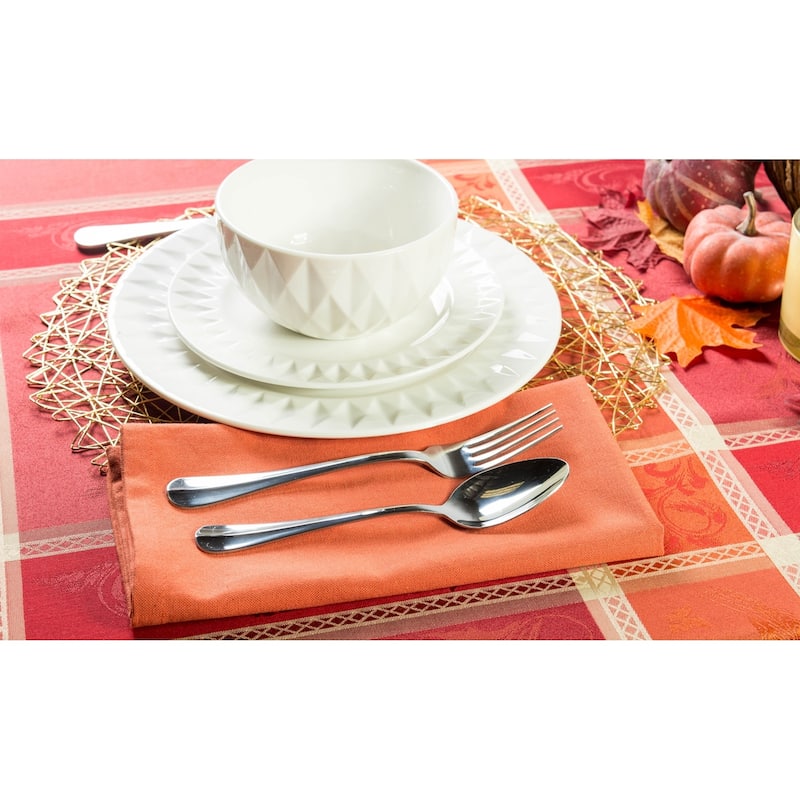 Design Imports Variegated Gray Napkin Set (Set of 6)