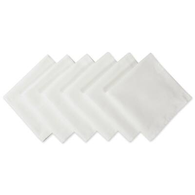 Design Imports Dark Green Polyester Napkin Set (Set of 6)
