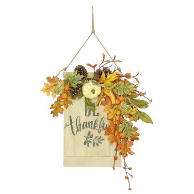 DII Thankful Harvest Wall Plaque