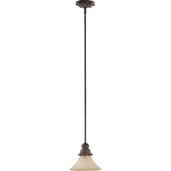 Madeleine Corsican Gold and Antique Amber 1-light Mini Pendant