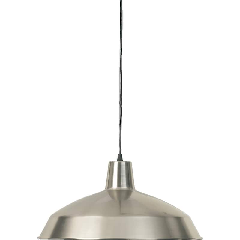 Satin Nickel 1-light Pendant