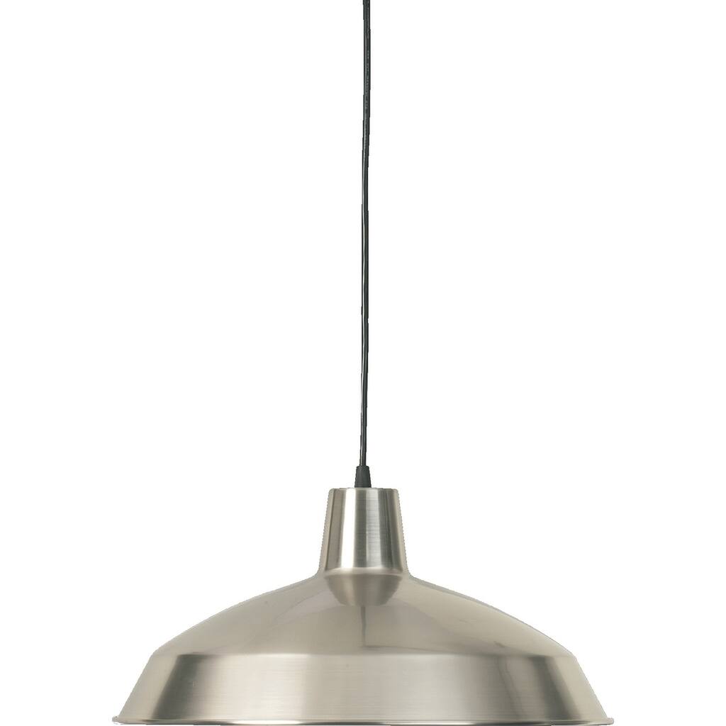 Satin Nickel 1-light Pendant