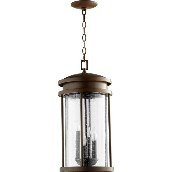 Hadley Clear Seeded 4-light Pendant