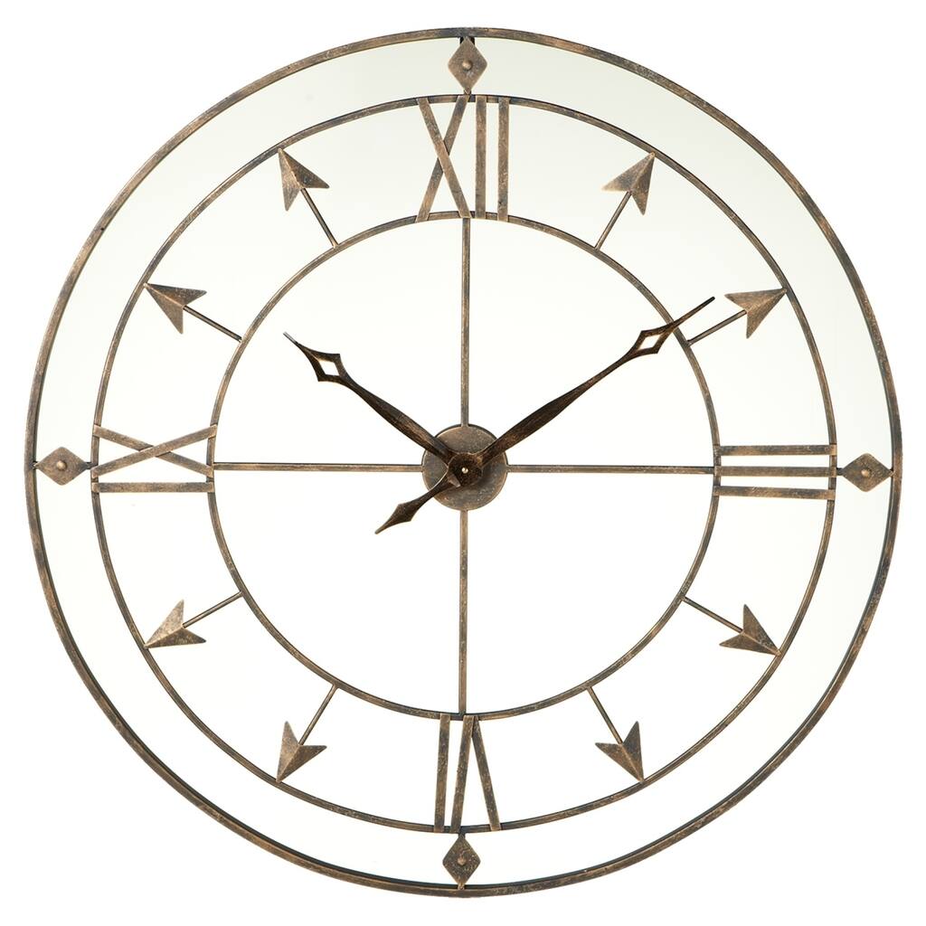 Open Roman Numeral Arrow Clock.