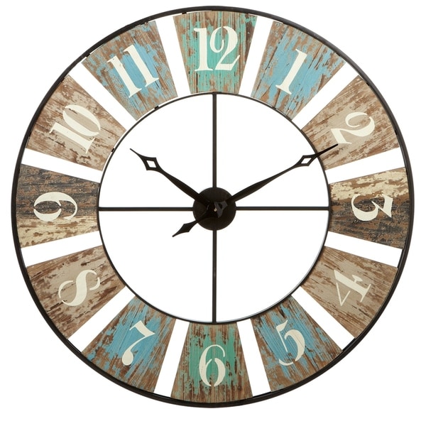 Weathered Wall Clock.