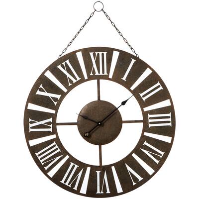 Hanging Roman Numeral Wall Clock.