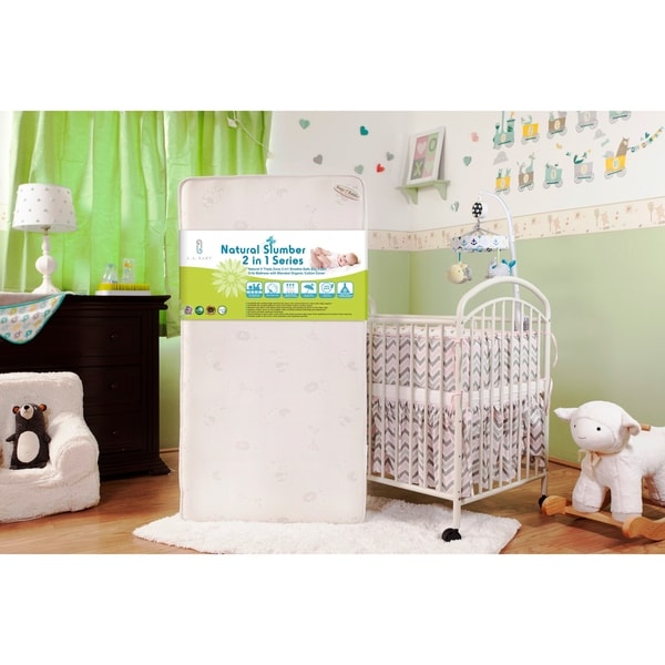 la baby natural organic crib mattress