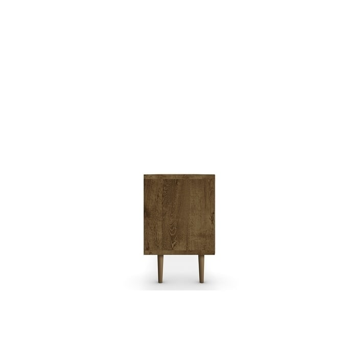 Liberty 70.86 In. Mid Century Modern 4 Shelf TV Stand