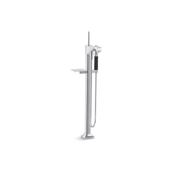 Kohler K T97331 4 Margaux Floor Mount Bath Filler Trim With Kohler K T97331 4 Margaux Floor Mount Bath Filler Trim With Handshower