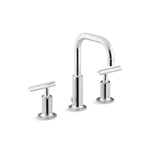 Kohler Bathroom Faucets Online At Our Best Kohler Purist Lever Handles Low Gooseneck Bathroom Sink Faucet