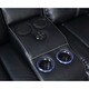 preview thumbnail 6 of 8, Nic Contemporary Black Faux Leather 3-Piece Sofa Set by Furniture of America