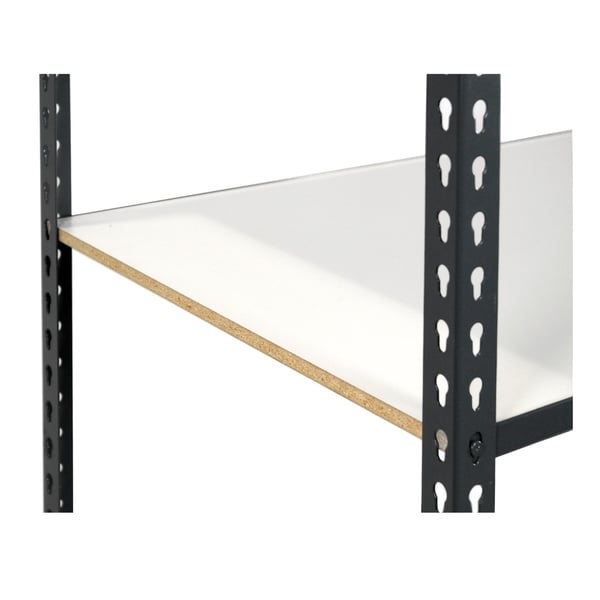 Shelving-Pro 36 x 18 Extra Shelf for Unit 3618L-1A5, White Laminate