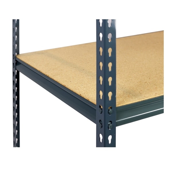 Shelving-Pro 48 x 18 Extra Shelf for Unit 4818W-1B3, Particle Board, Double Rivet Z-Beams