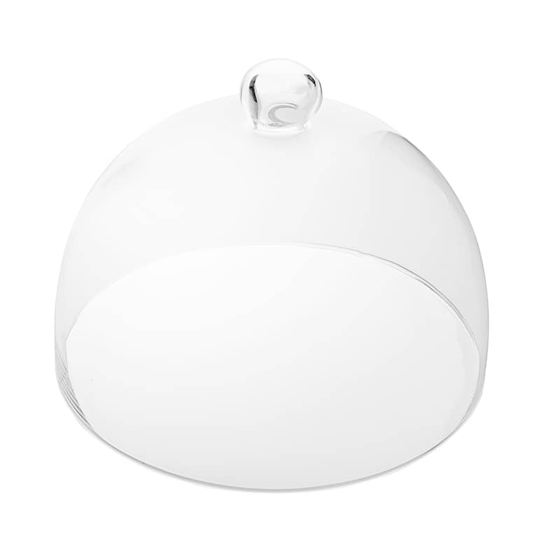 Majestic Gifts High Quality Glass Cake Dome- 11" Diameter -Made in Europe