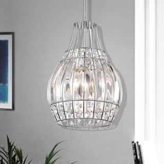 Claudia Chrome 1-Light Bowl Pendant