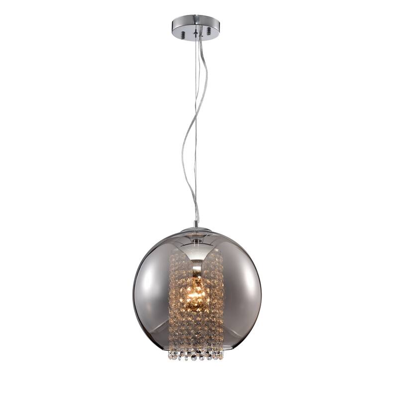 Kendall Chrome 1-Light Globe Pendant