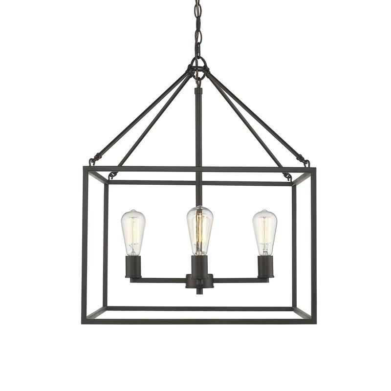 Carbon Loft Barton 4-light Chandelier