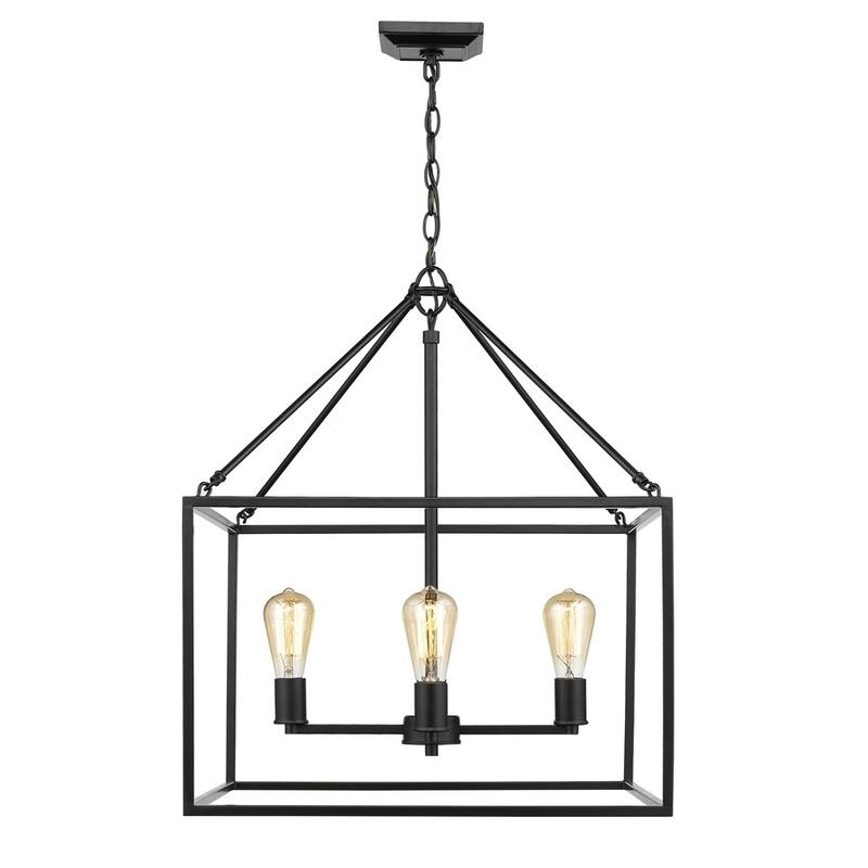 Carbon Loft Barton 4-light Chandelier