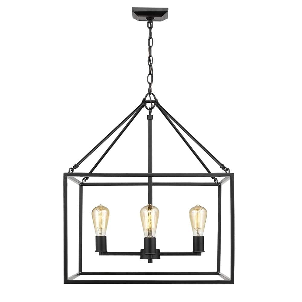 Carbon Loft Barton 4-light Chandelier