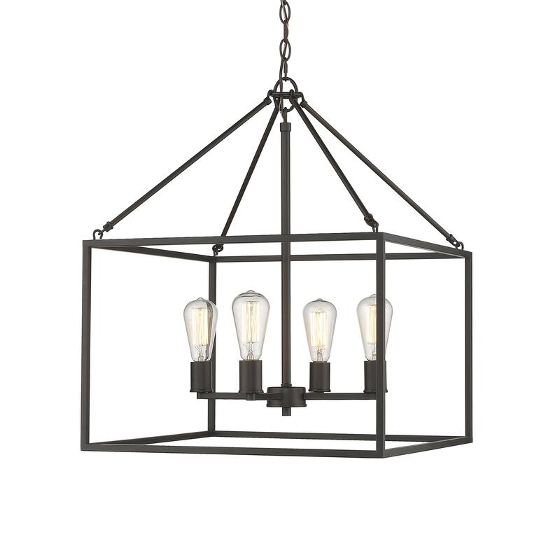 Carbon Loft Barton 4-light Chandelier