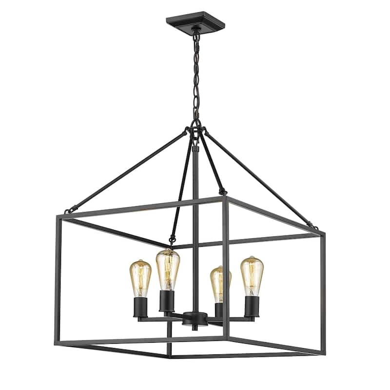 Carbon Loft Barton 4-light Chandelier