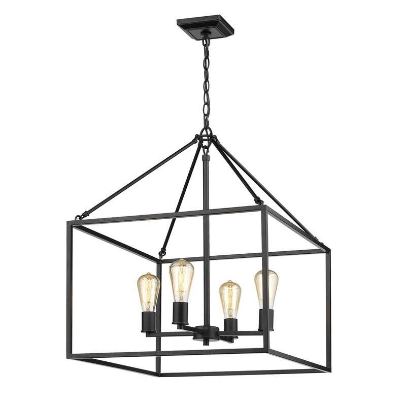 Carbon Loft Barton 4-light Chandelier