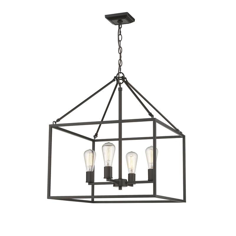 Carbon Loft Barton 4-light Chandelier