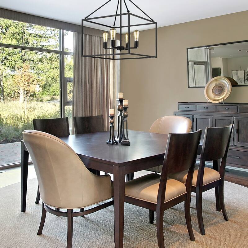 Carbon Loft Barton 4-light Chandelier