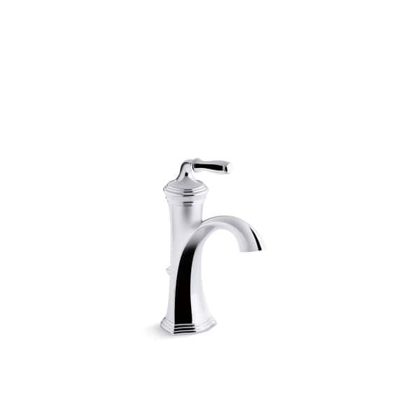 slide 2 of 5, Kohler Devonshire Single-Handle Bathroom Sink Faucet Vibrant Brushed Bronze Polished/Chrome Finish